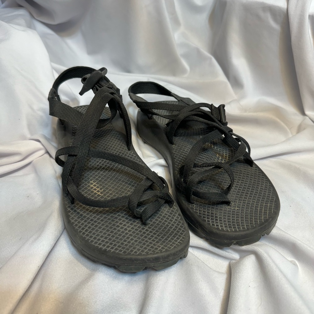 Womens Chaco Black ZX/2 Classic Double Strap Sandals Size 11
